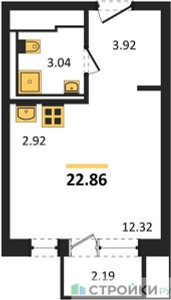 Планировка квартиры, ID 347557