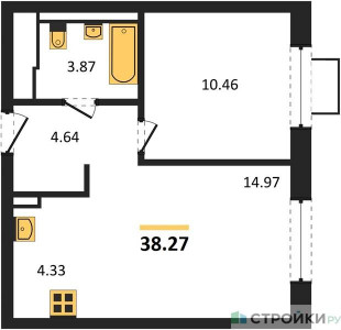 Планировка квартиры, ID 217917