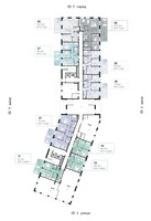 Планировка однокомнатной(квартира) площадью 48 квадратных метров в “СберСити в Рублево-Архангельском”