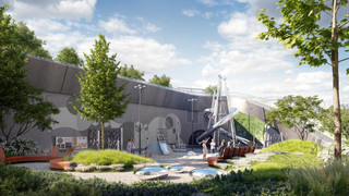 Детская площадка в ЖК "Level Звенигородская"