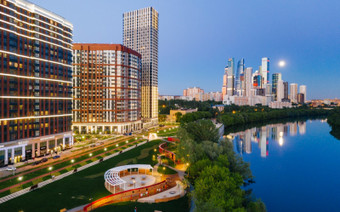 Набережная ЖК Сердце столицы