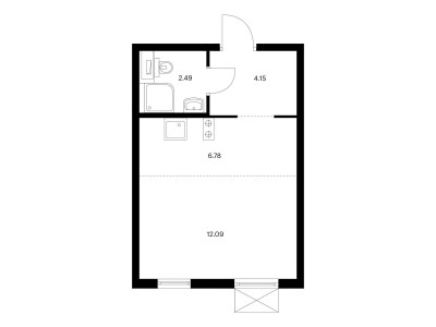 Планировка квартиры, ID 214215