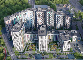Планировка студии(квартира) площадью 26.51 квадратных метров в ЖК “ЖК Планерный Квартал”