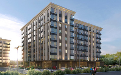 Планировка однокомнатной(квартира) площадью 31.1 квадратных метров в ЖК “ЖК Олимп (Хотьково)”