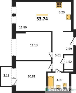 Планировка квартиры, ID 237520