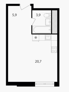 Планировка квартиры, ID 138386