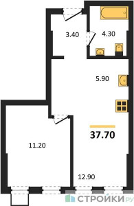 Планировка квартиры, ID 502403