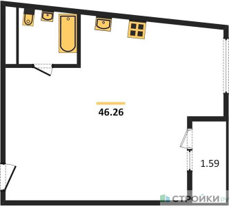 Планировка квартиры, ID 413495