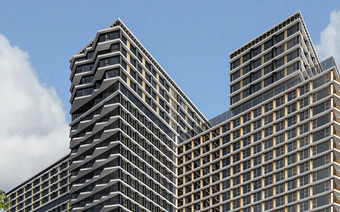 Верхние этажи в ЖК "Nametkin Tower"