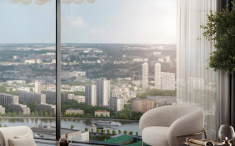 Вид из окон "THE LOT by Akvilon"