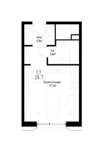 Планировка квартиры, ID 174727