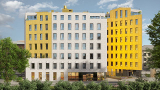 Фасад ЖК "Titul на Серебрянической"