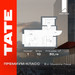 Планировка однокомнатной(квартира) площадью 30.79 квадратных метров в “ЖК TATE (Тэйт)”