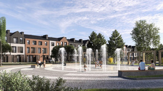 Фонтан во дворе “Мартемьяново Клаб”