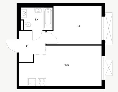 Планировка квартиры, ID 530627