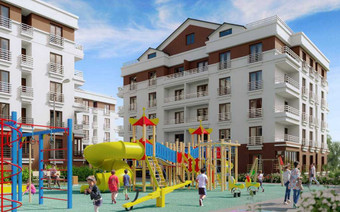 детская площадка ЖК Малаховский квартал