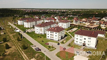 Планировка двухкомнатной(квартира) площадью 50.5 квадратных метров в ЖК “ЖК Морозовка”