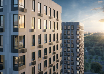 Планировка трехкомнатной(квартира) площадью 72.4 квадратных метров в ЖК “ЖК Талисман на Рокоссовского”