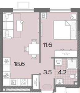 Планировка квартиры, ID 299514