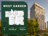Планировка двухкомнатной(квартира) площадью 70.2 квадратных метров в “ЖК West Garden (Вест Гарден)”
