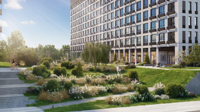 Планировка трехкомнатной(квартира) площадью 111.6 квадратных метров в ЖК “ЖК Вестердам”