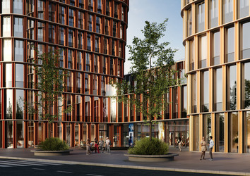 Планировка трехкомнатной(апартаменты) площадью 160.4 квадратных метров в ЖК “ЖК Sky View (Скай Вью)”