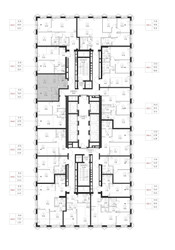 Планировка однокомнатной(квартира) площадью 35.2 квадратных метров в ЖК “ЖК SET (Сет)”