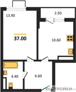 Планировка квартиры, ID 268981