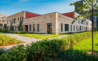 Зеленая зона в ЖК "Бунинские луга"