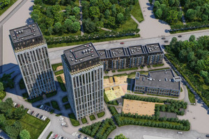 ЖК Dream Towers с высоты птичьего полёта