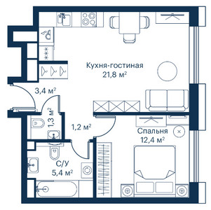 Планировка квартиры, ID 220628