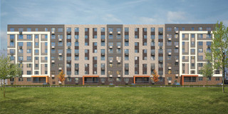 ЖК Новая Рига вид с северной стороны