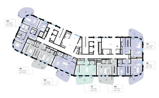 Планировка студии(квартира) площадью 74.36 квадратных метров в “СберСити в Рублево-Архангельском”