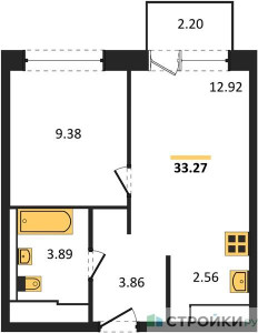 Планировка квартиры, ID 399054