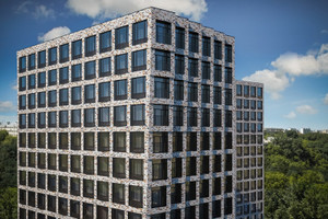 Вид на первый корпус ЖК Новоданиловская 8