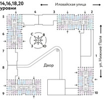 Планировка студии(квартира) площадью 32.3 квадратных метров в “ЖК Страна Заречная”