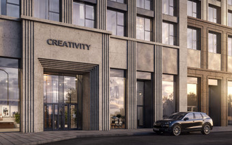 Входная зона в корпус Creativity в ЖК «Will Towers»
