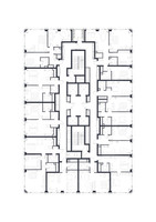 Планировка двухкомнатной(квартира) площадью 72.7 квадратных метров в “ЖК 1-й Нагатинский (Первый Нагатинский)”