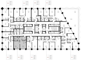 Планировка однокомнатной(квартира) площадью 45.6 квадратных метров в “Дом премиум-класса МИРА”