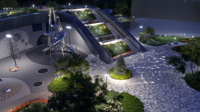 Планировка 4+ комнатной(квартира) площадью 80 квадратных метров в ЖК “ЖК Левел Звенигородская”