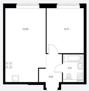 Планировка квартиры, ID 58835