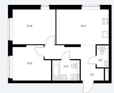 Планировка квартиры, ID 61522