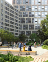 Придомовая территория ЖК "Level Причальный"