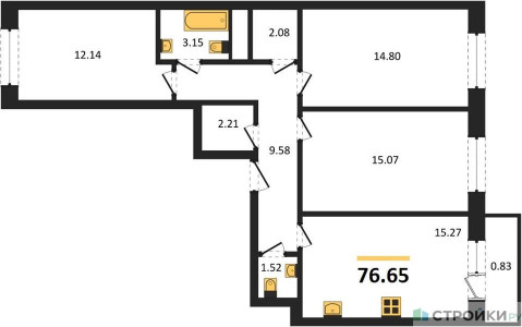 Планировка квартиры, ID 530072