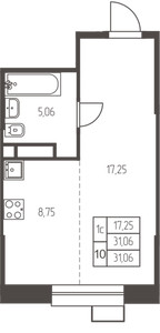 Планировка квартиры, ID 555000