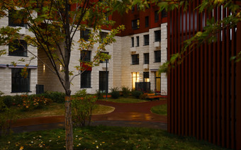 Двор в ЖК "Новые Ватутинки"