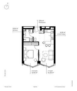 Планировка квартиры, ID 164608