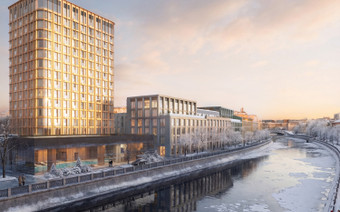 ЖК "Садовническая 69" с воды