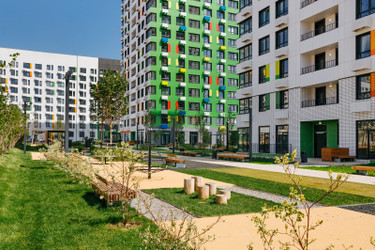 Планировка однокомнатной(квартира) площадью 38 квадратных метров в ЖК “ЖК Бунинские луга”