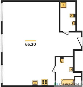 Планировка квартиры, ID 538034